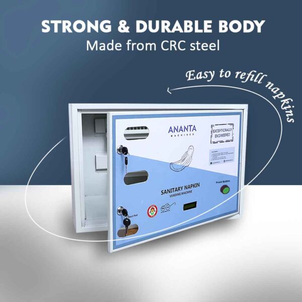 Ananta Automatic Free Sanitary Pad Vending Machine