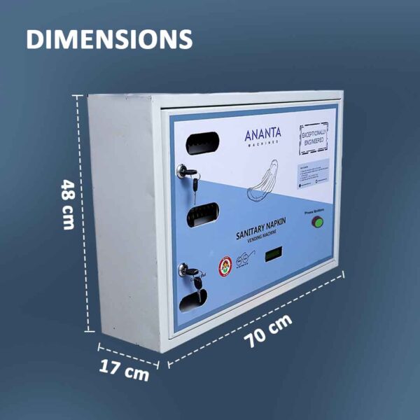 Ananta Automatic Free Sanitary Pad Vending Machine