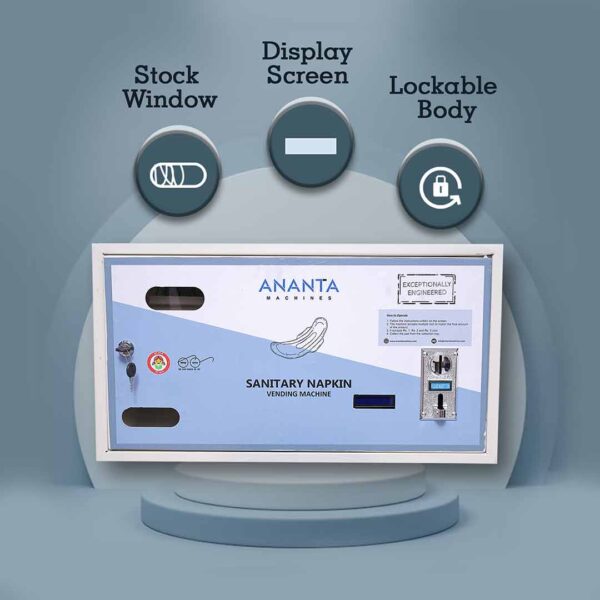 Ananta Automatic Sanitary Pad Vending Machine