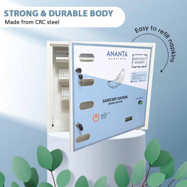 Ananta Automatic free sanitary napkin vending machine