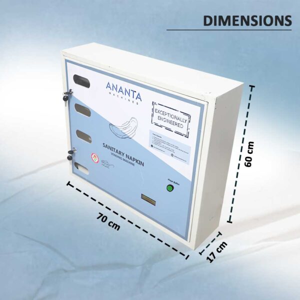 Ananta Automatic free sanitary napkin vending machine