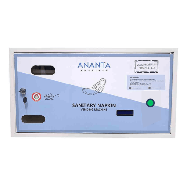Ananta Automatic free sanitary napkin vending machine 30 pad capacity